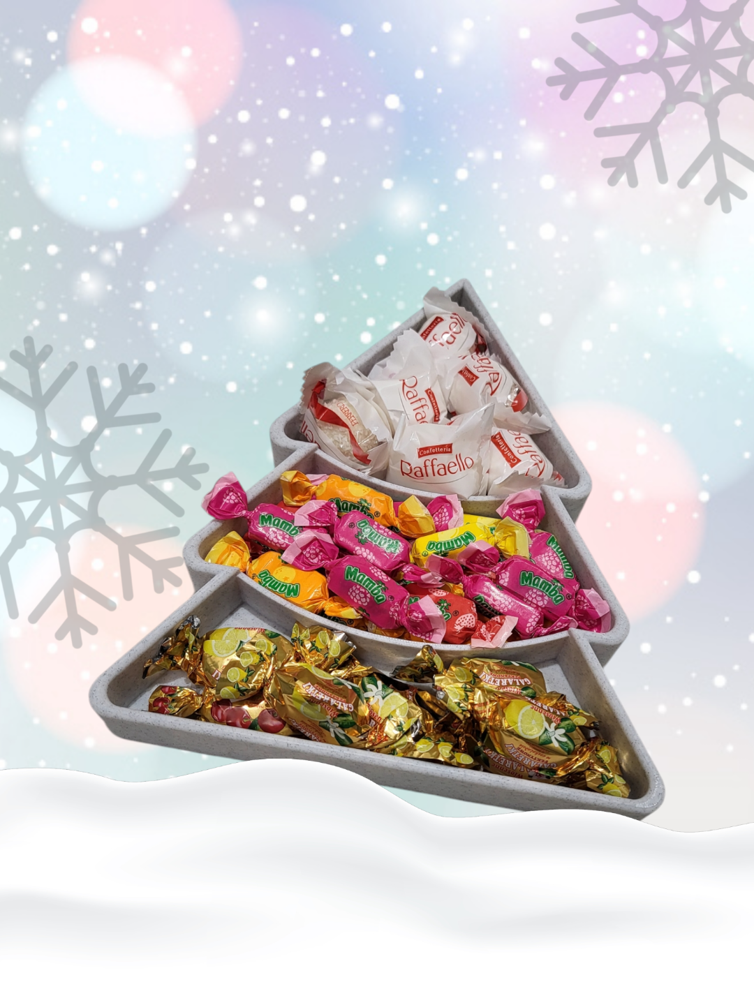 Christmas candy bowl
