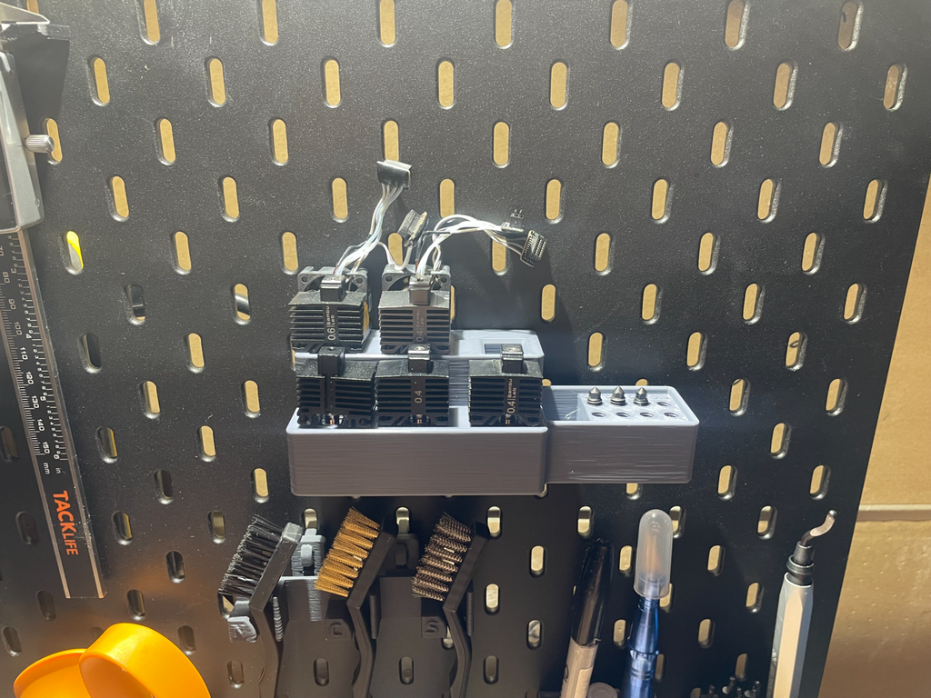 Skadis Hotend and Nozzle Holder