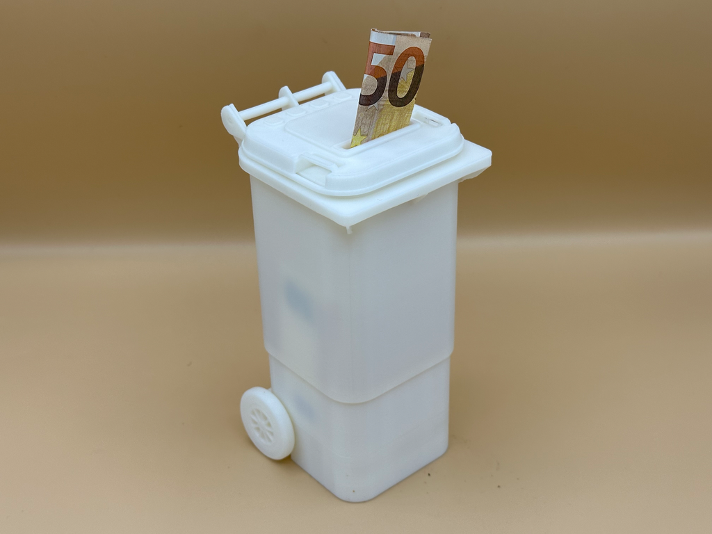 Cash can - Waste Bin Coin Bank