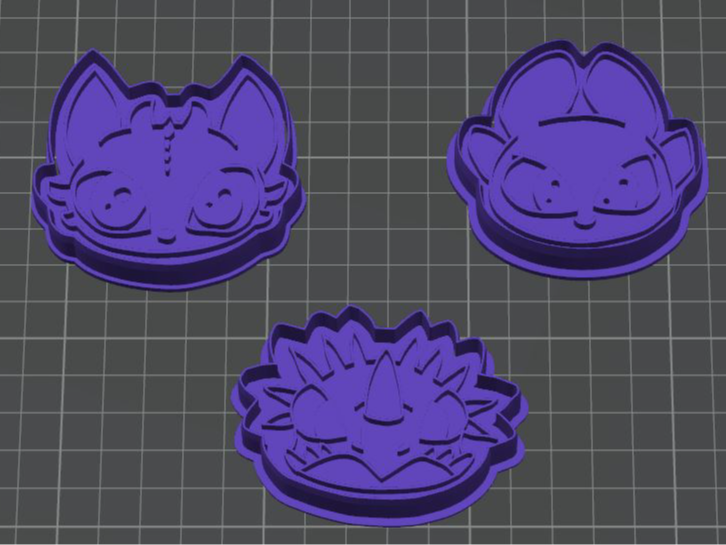 How to Train Your Dragon cookie cutter