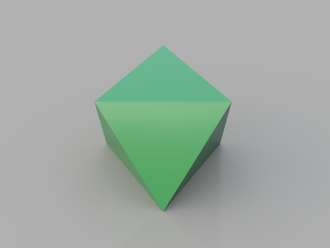 Low Poly Spheres: Octahedron