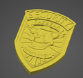 Fazbear entertainment Security badge