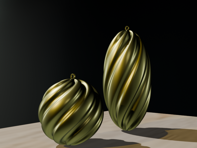 helical ornaments