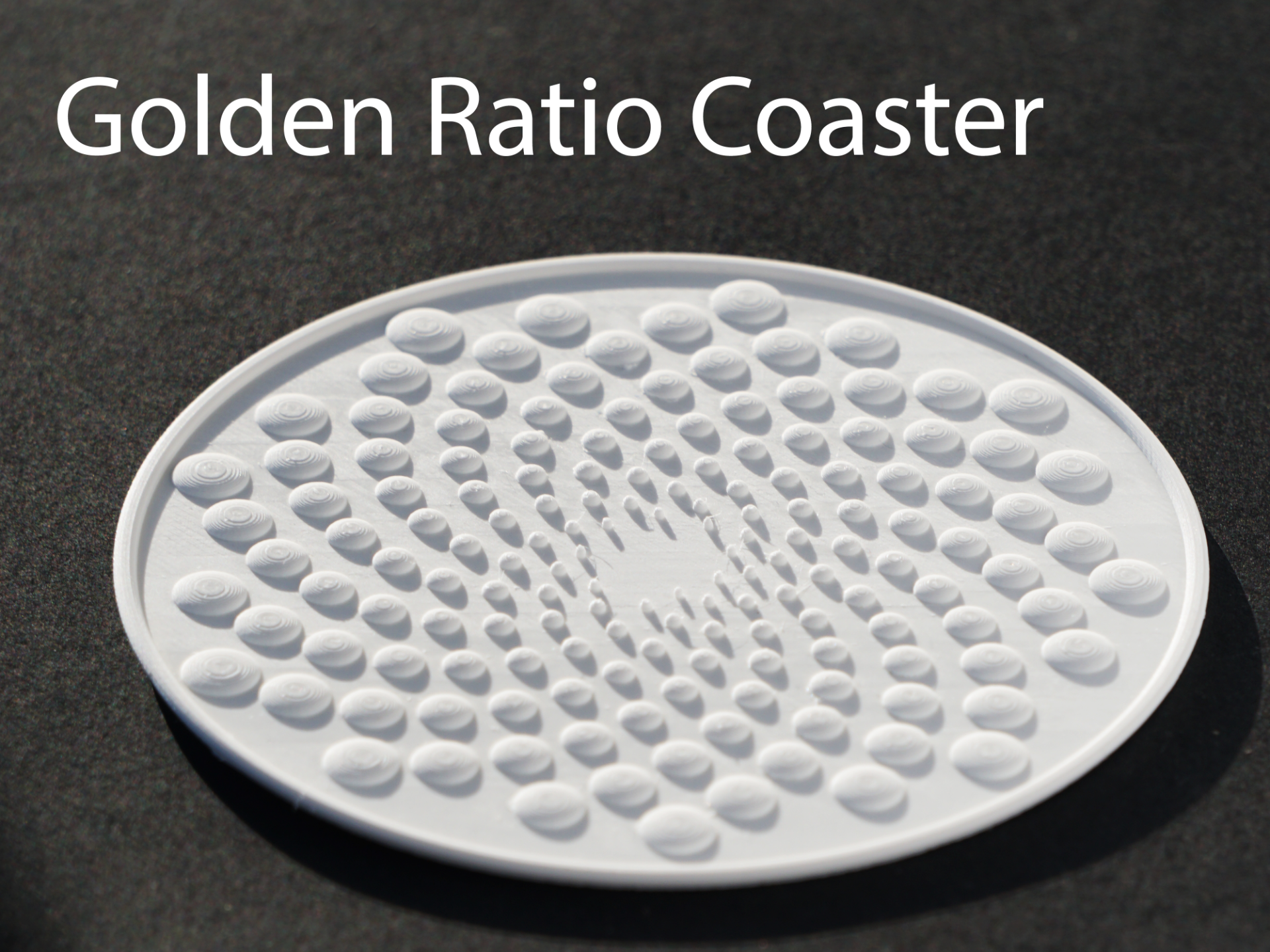 Golden Ratio Coaster
