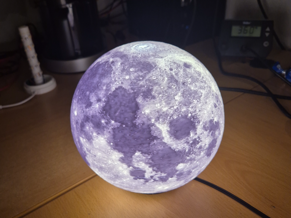 Mond Lampe 18cm