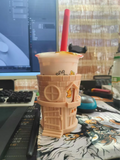 笔筒，奶茶杯套