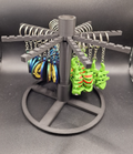 Keychain display rotating and stackable