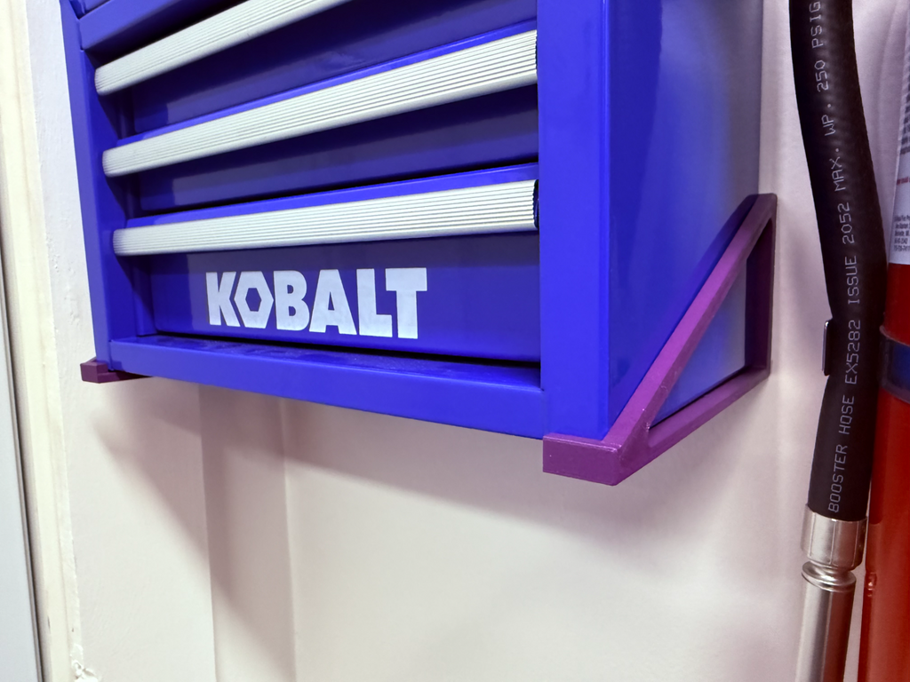 Kobalt Mini Toolbox Wall Brackets