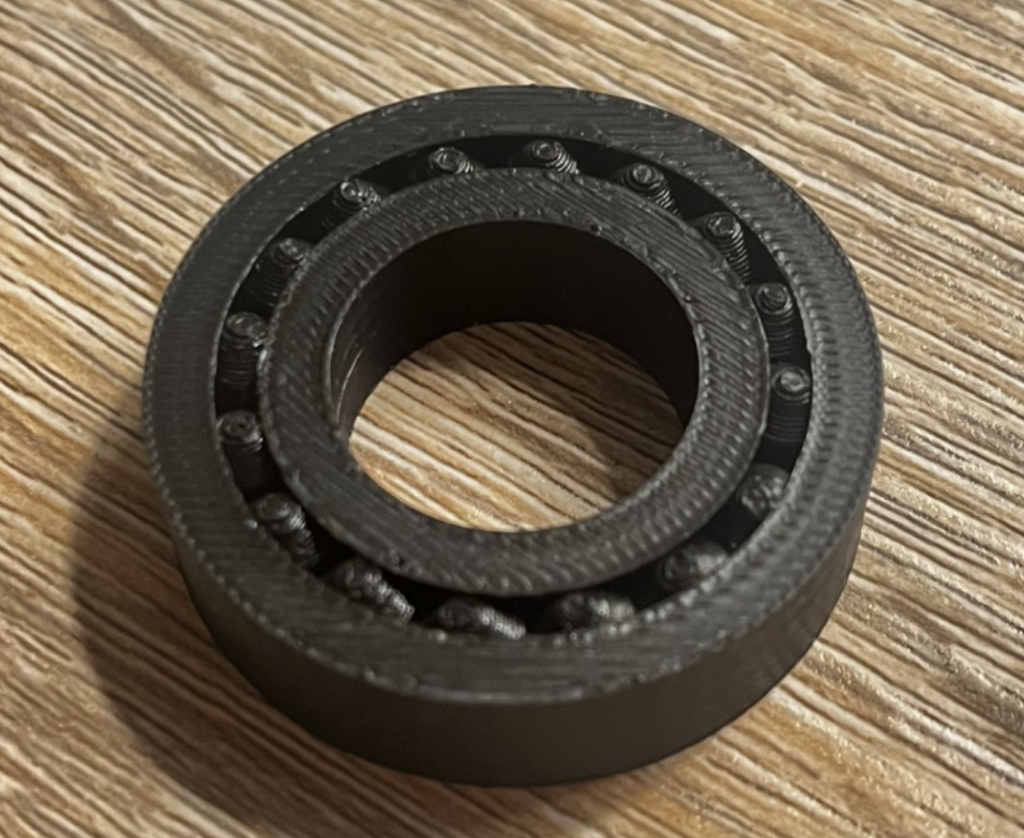 No Support Roller Bearing Toy (0.15mm clearance)