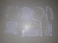 Christmas cookie cutters and stamps