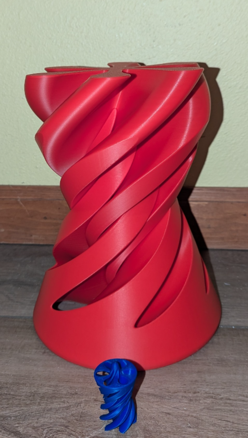 Giant spiral fidget