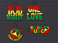 reggae set keychains / charms (free commercial)