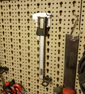Caliper Holder Pegboard 38mm