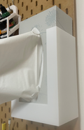 Skadis Halter für Taschentuchbox (mit 2 Haken)