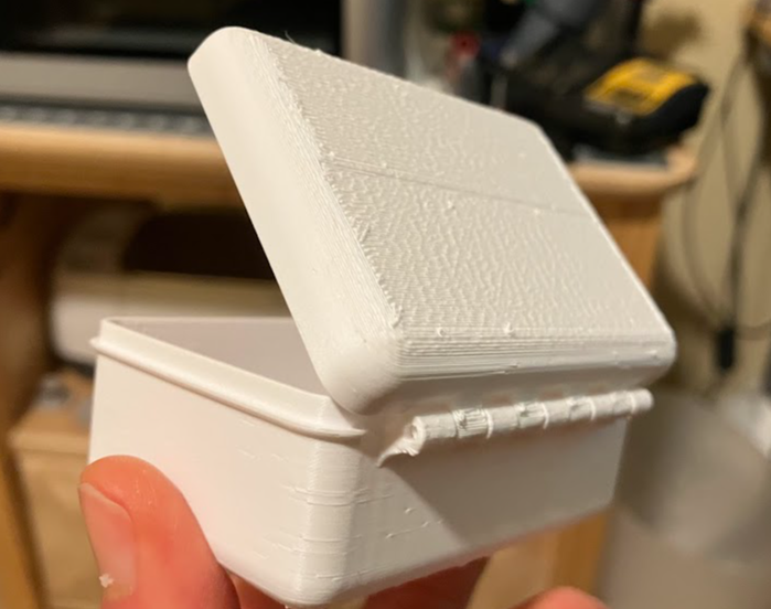 Snap Fit Box (Print-in-place hinge)
