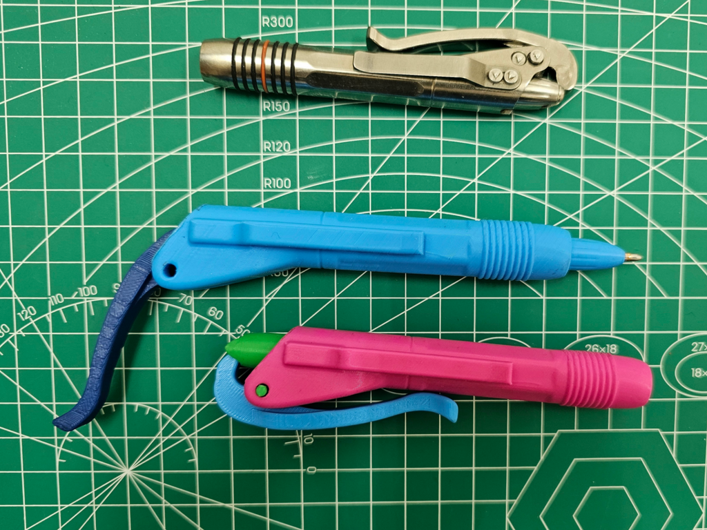 Microtech Siphon Pen fidget toy EDC微技术战术虹吸笔解闷神器