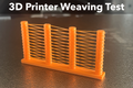 3D Printer Weaving Test
