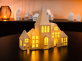 Weihnachtshaus LED-Teelicht Deko teelight holder