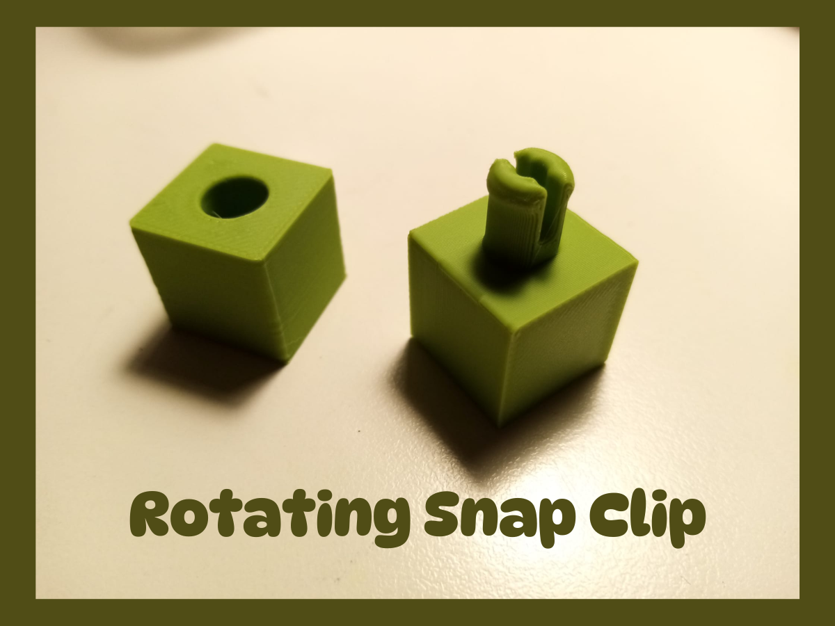 Rotating Snap Clip