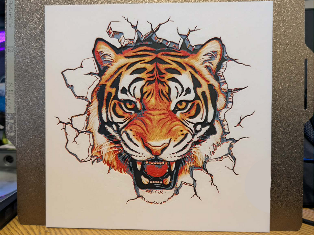 Tiger Breakout - hueforge