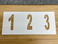 Number Stencil