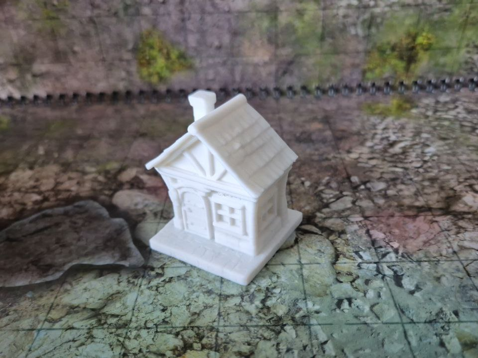 miniatura taverna casa DnD