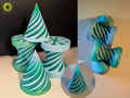 Impossible Spiral Fidget – Optical Illusion