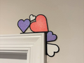 Valentines Day Heart Door Corner