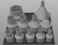 Vacuum hose adapters for all common sizes