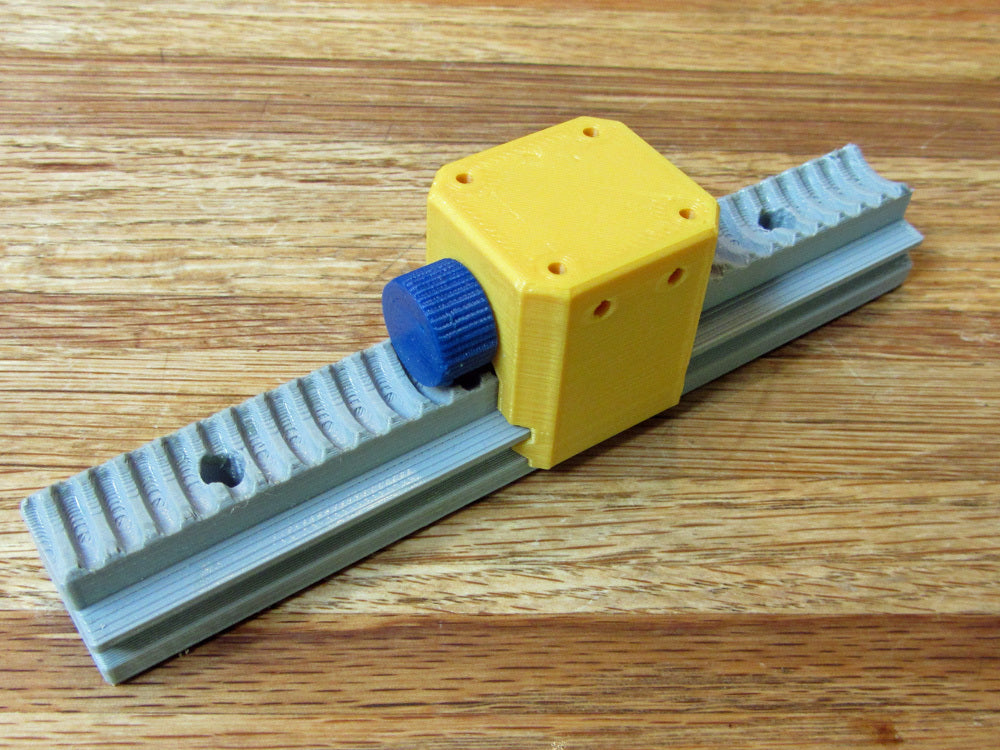 Rack & Worm Linear Slide