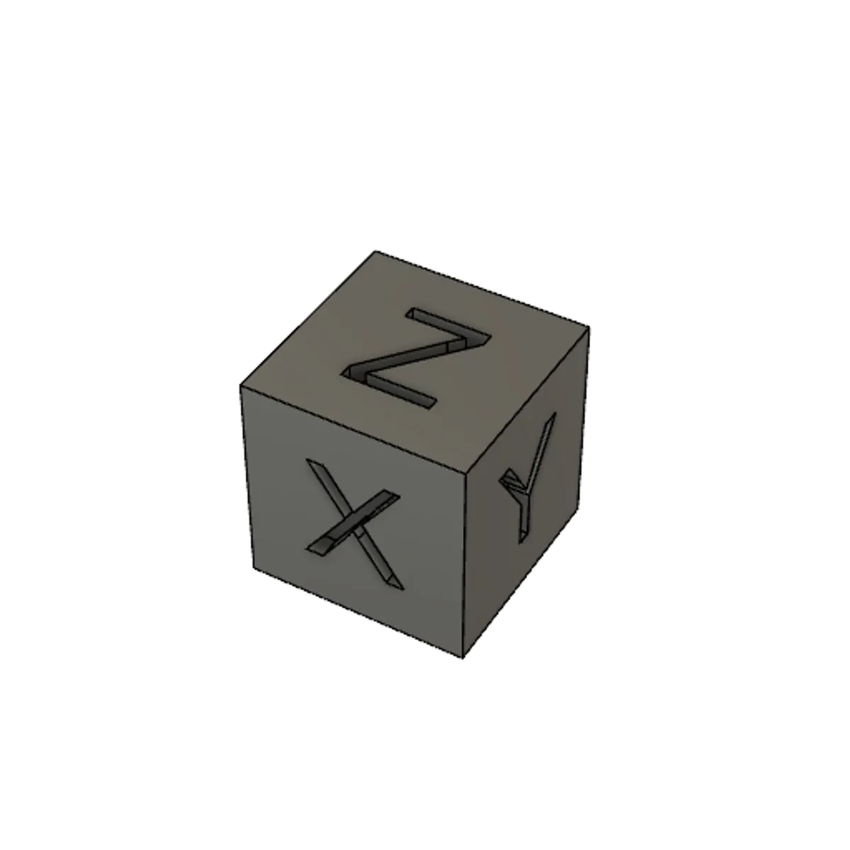 Calibration cube