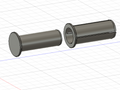 Ø 22mm x 50mm Steckverbinder