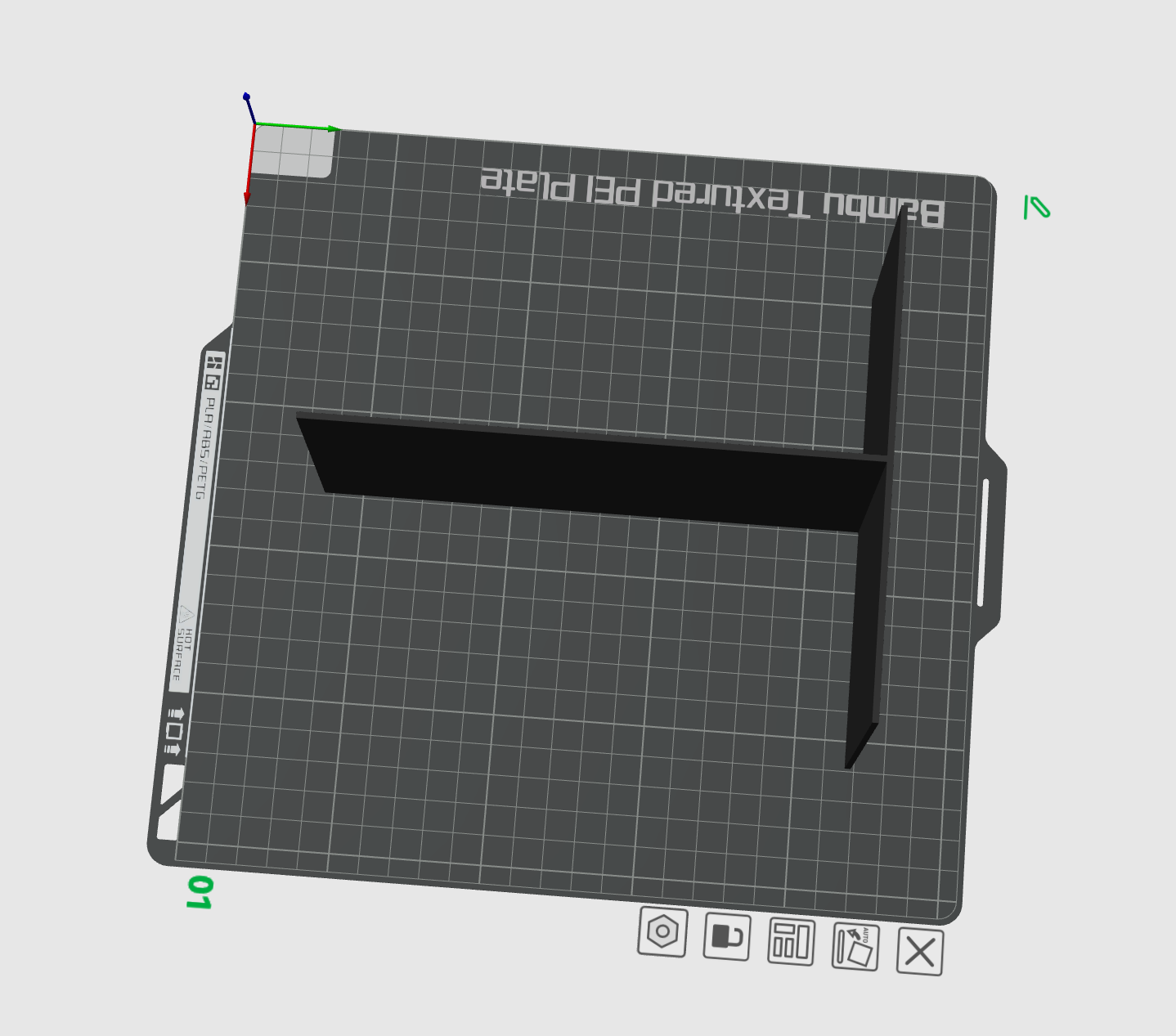 Simple book end