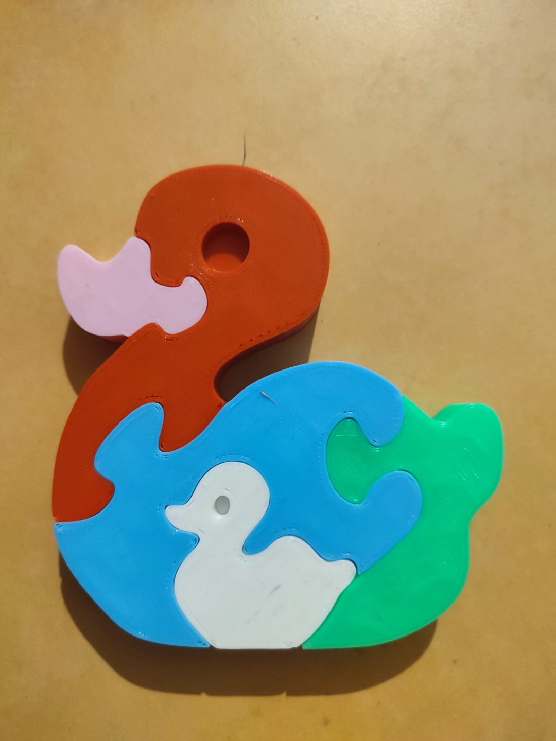 Duck puzzle for kids