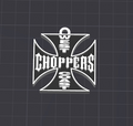 west coast chopper keychain/charm(free commercial)