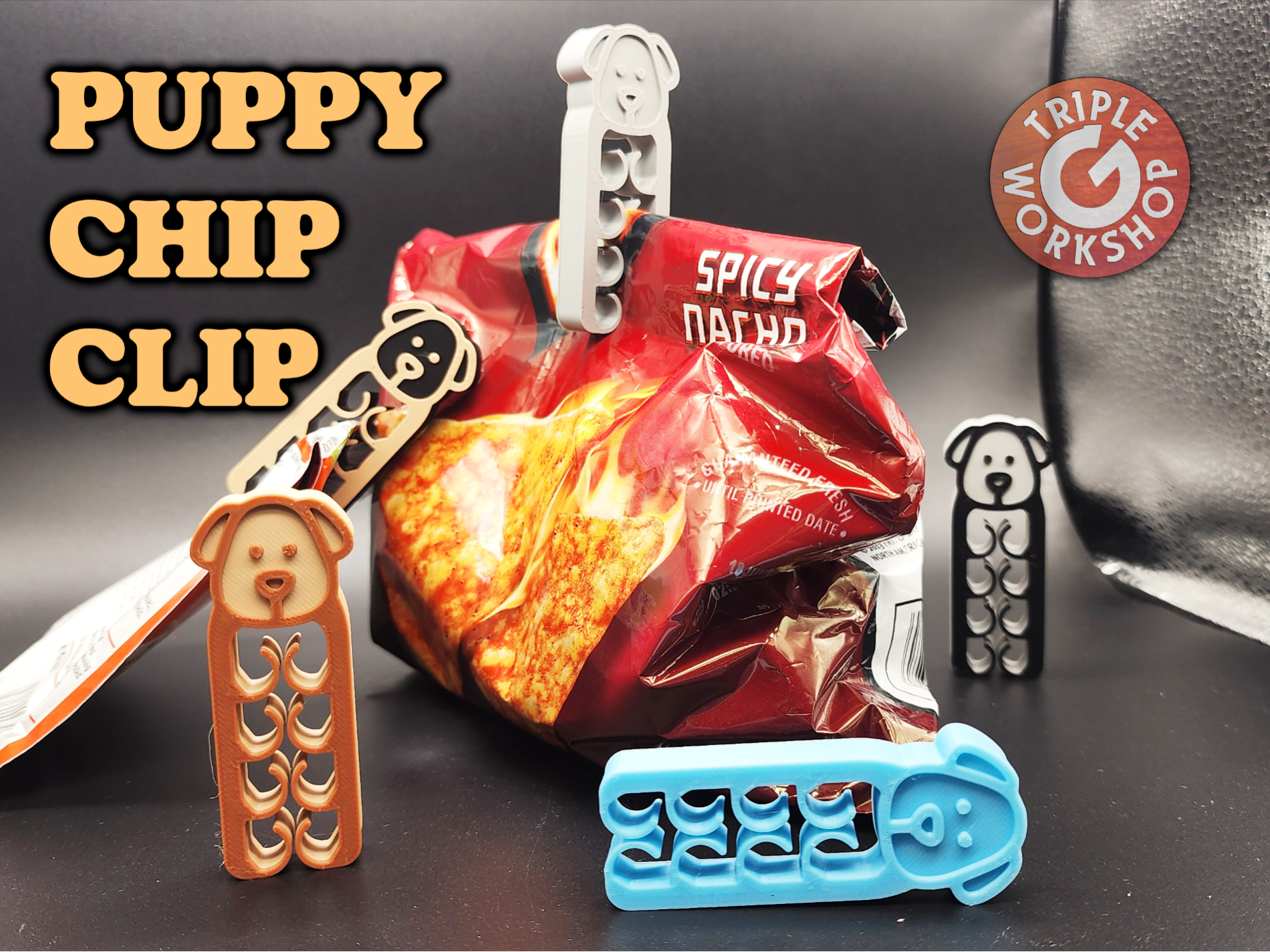 Puppy Chip Clip