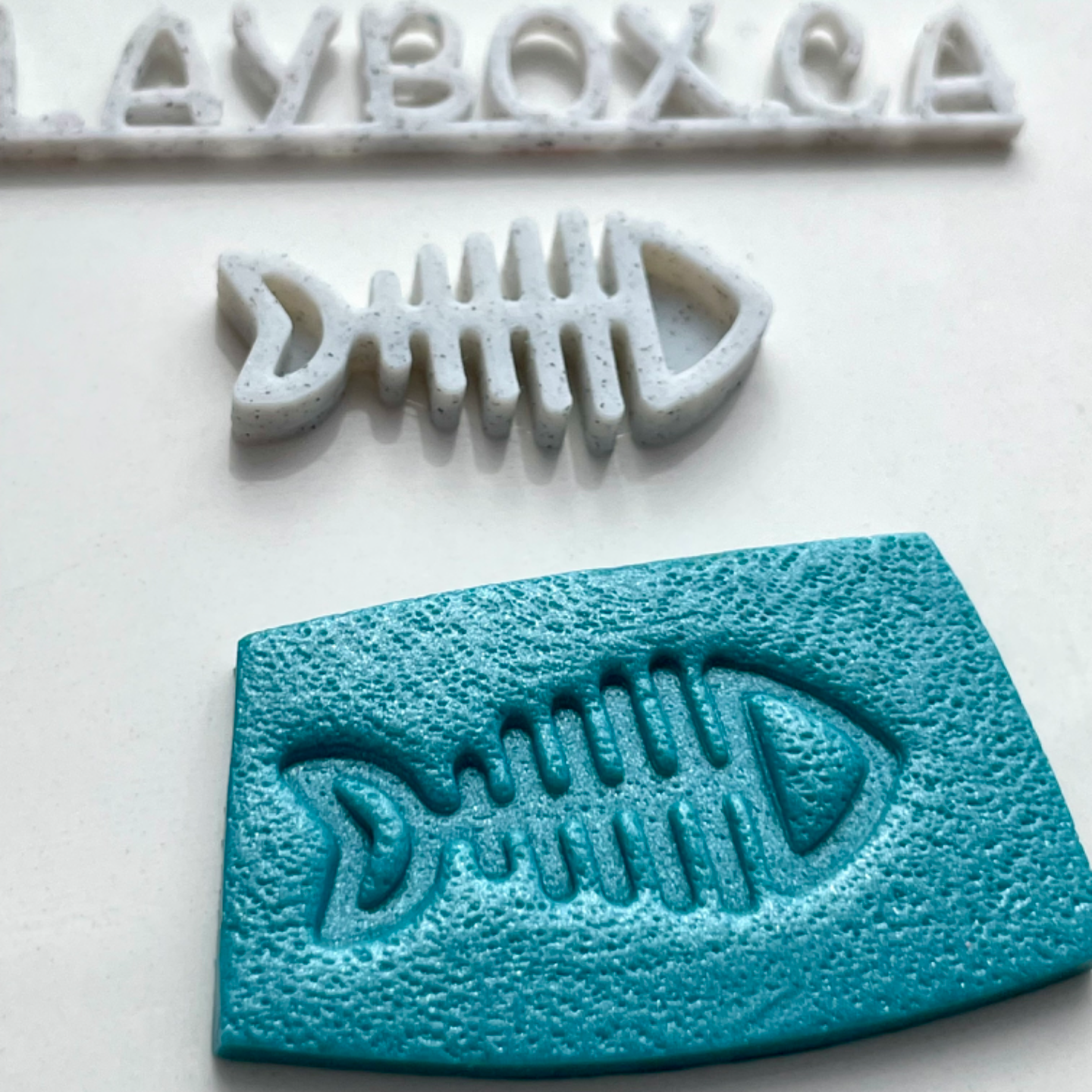 Fishbone stamp
