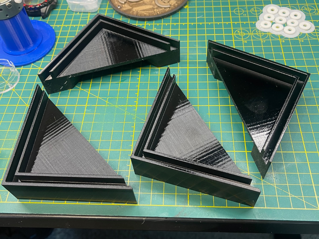 Enclosure Frame 1/4" foamboard mini-paint booth