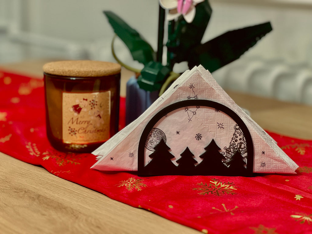 Christmas Napkin Holder Trees