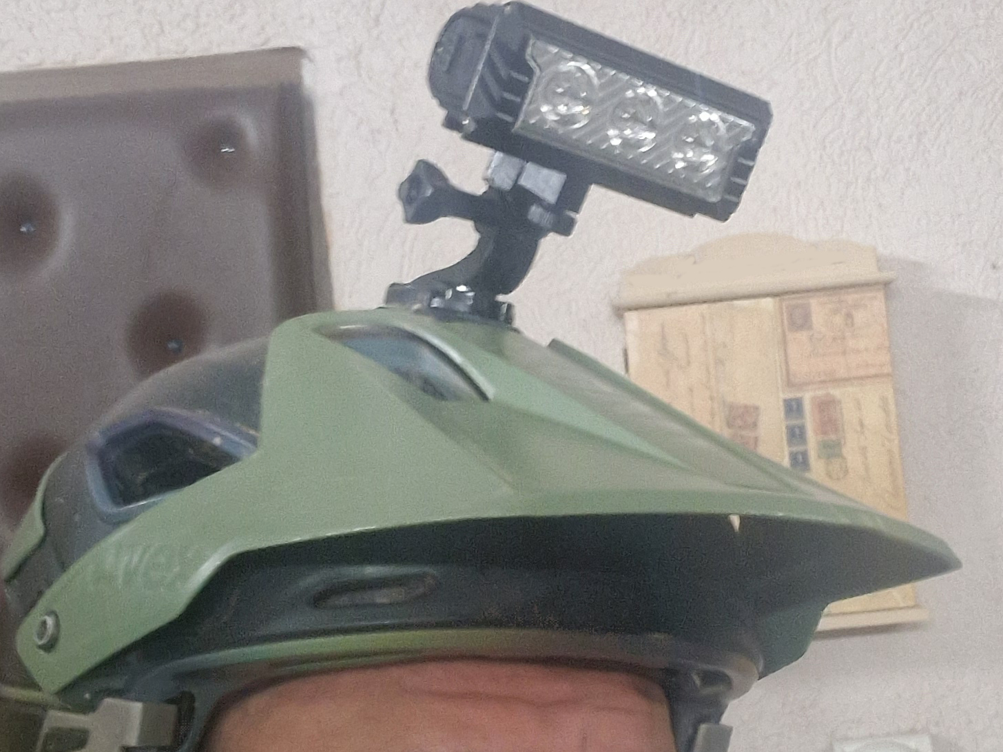 Headlight mount with GoPro mount