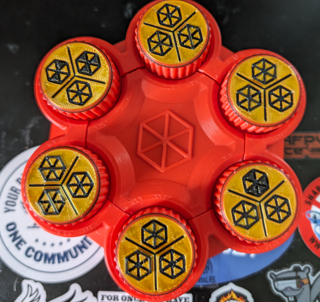 Hexglyph PuzzleBox (all credit goes to 3D printy)