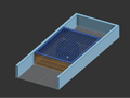 Rectangular Linear Shower Drain Filter