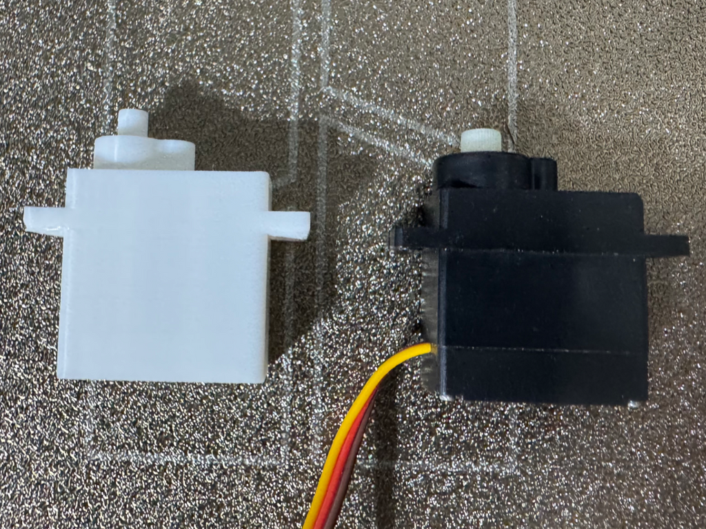 Exact Replica of 9g Servo From Maker's Supply
