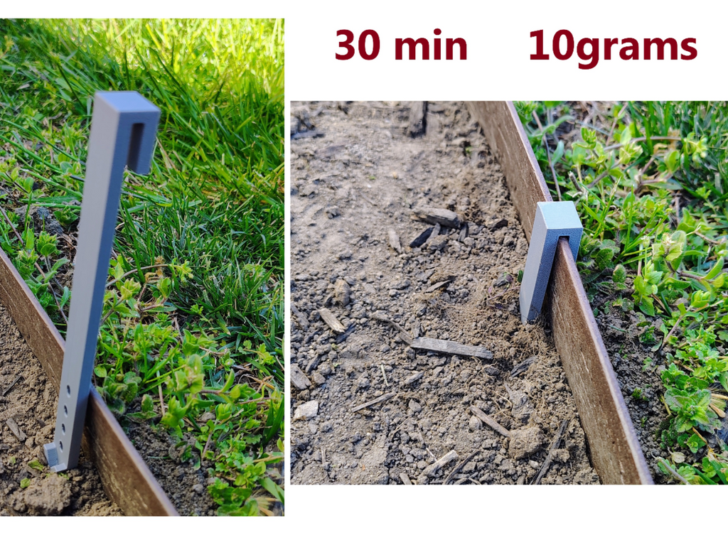 Yard Garden Edging Anchor Stakes
