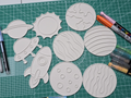 Planet Space Rocket Coloring Craft Science Set DIY