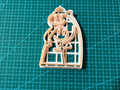 Cortador de galleta flork papa e hijo