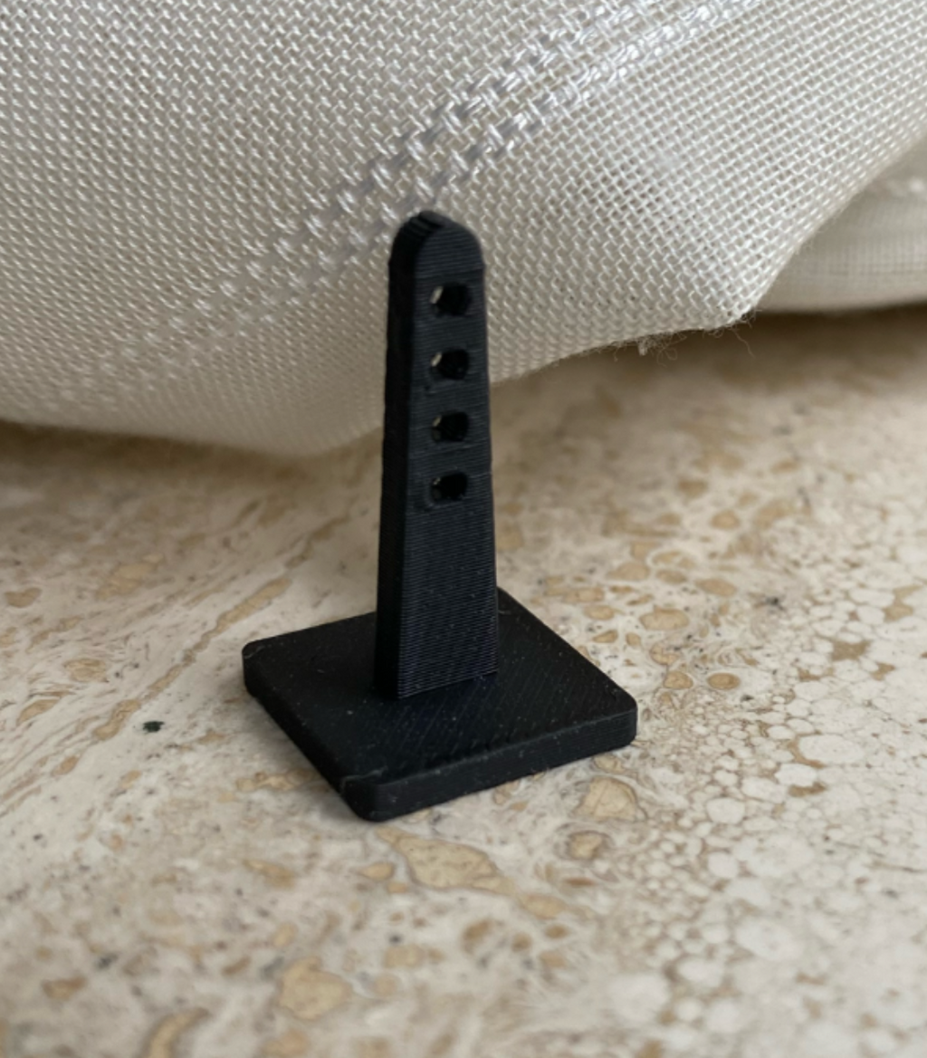 Rc plane wing/servo horn