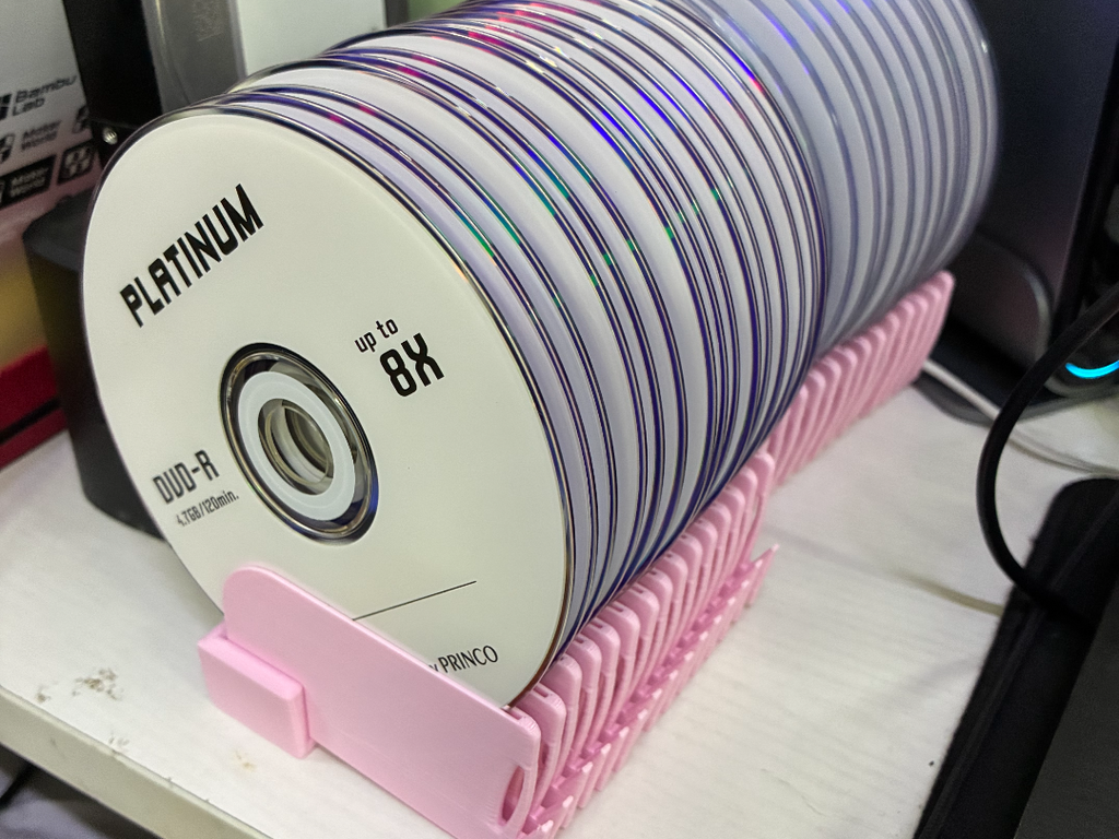 disk holders with rack