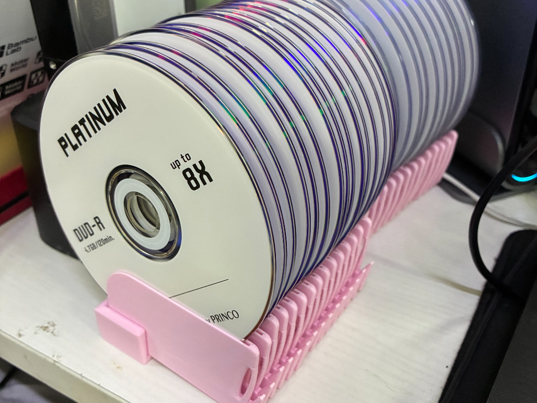 disk holders with rack
