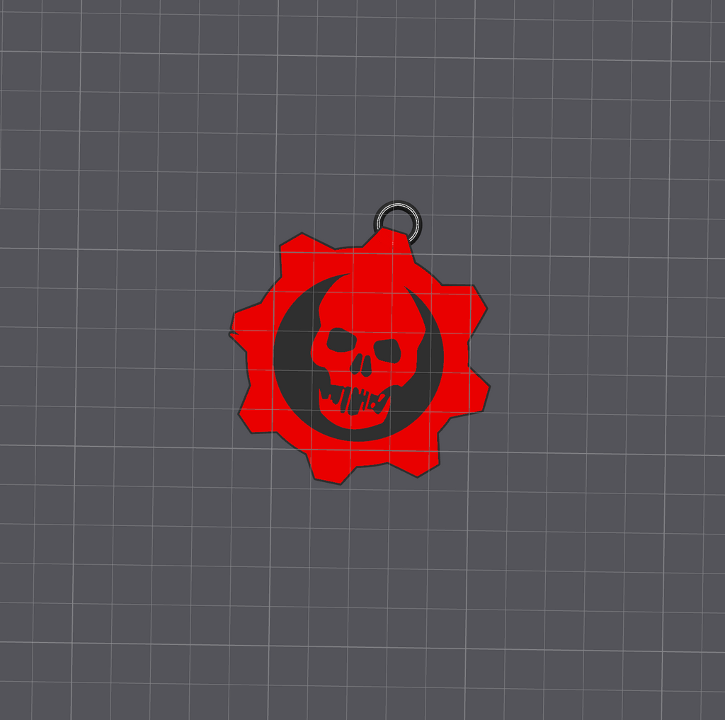 Gears of War Keychain
